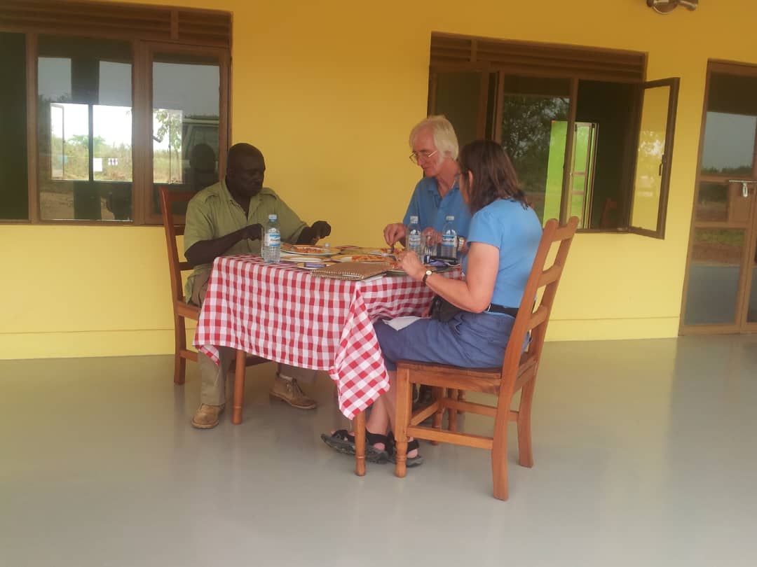 First Client at Kabalega Diner